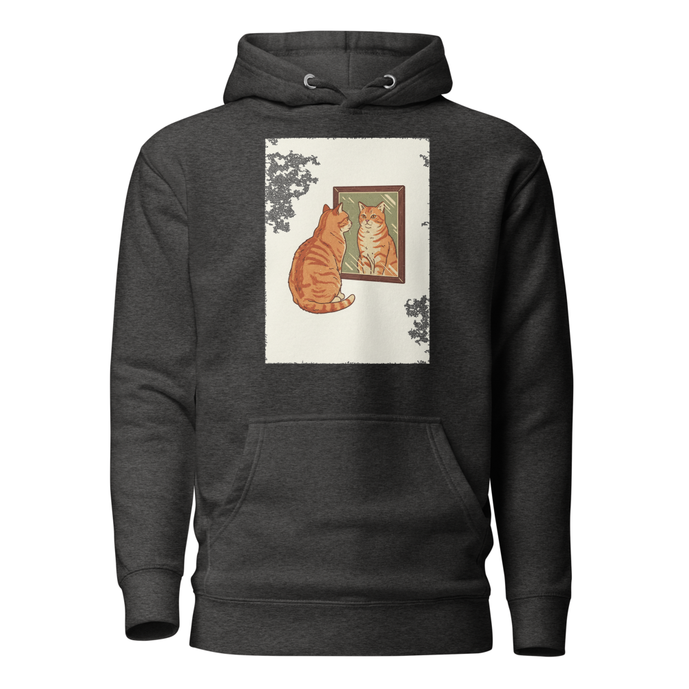Custom pet art hoodie – charcoal heather